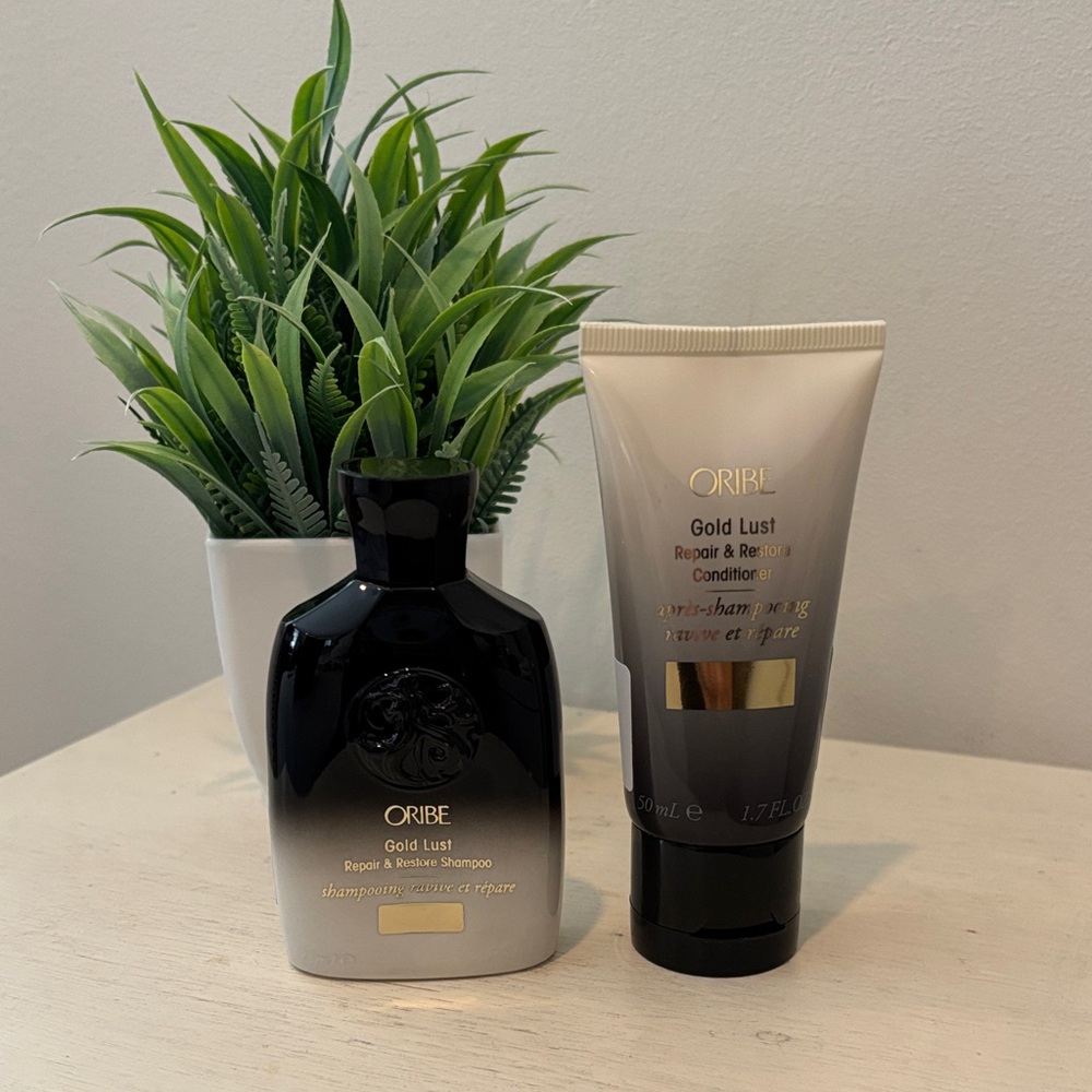 Oribe Gold Lust Travel-Size Hair Care Duo Shampoo & Conditioner - Picture 3 of 6